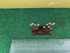 Vintage Britains Blei Blumengarten.30er Jahre 3 x Naccissi.