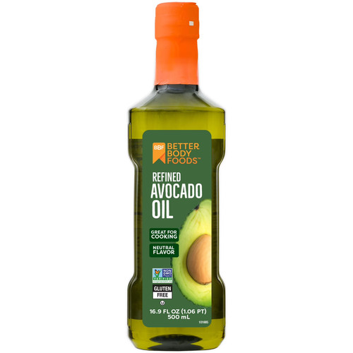 100% Pure Avocado Oil Naturally Refined Cooking Oil Non-GMO Paleo & Keto, 500ml*