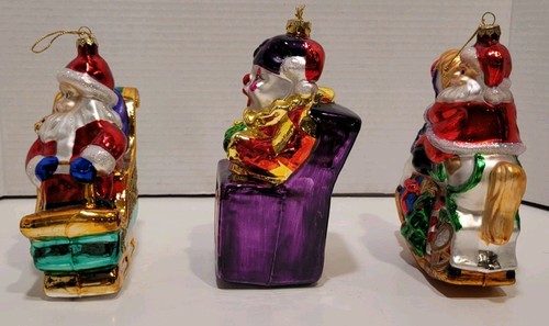 Thomas Pacconi Museum Series Christmas Ornaments (Set Of 3) In Wooden Box W/COA - Picture 6 of 24