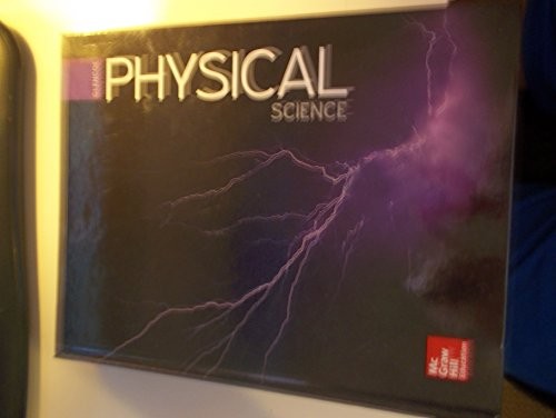 GLENCOE PHYSICAL SCIENCE, STUDENT EDITION By Mcgraw-hill Education - Hardcover - Picture 1 of 1