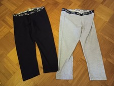 Leggings, von H&M, 2 Stück in schwarz und gr...