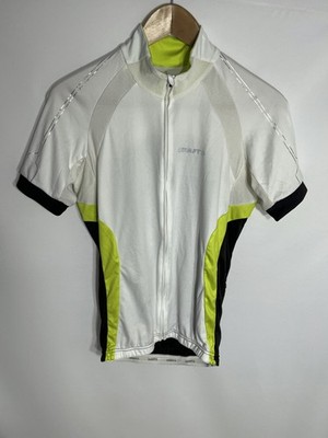 Craft Performance Radtrikot Full Zip | Herren | Weiß/Grün/Schwarz | Medium