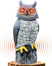 Solar Powered Garden Owl with Motion Detectio...