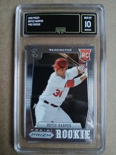 Bryce Harper Philadelphia Phillies 2012 Prizm #152 Rookie Graded Gem Mint 10