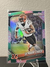 2025 Panini Prizm Lotus Flower #208 Ja'Marr Chase /18 Bengals SSP YT92