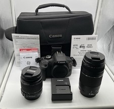 Canon EOS Rebel T7 24.1MP Digital SLR DSLR Camera Bundle