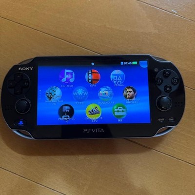 PS Vita PCH-1100 Black OLED FW3.01 16GB + FFX/X-2 & Minna no Golf