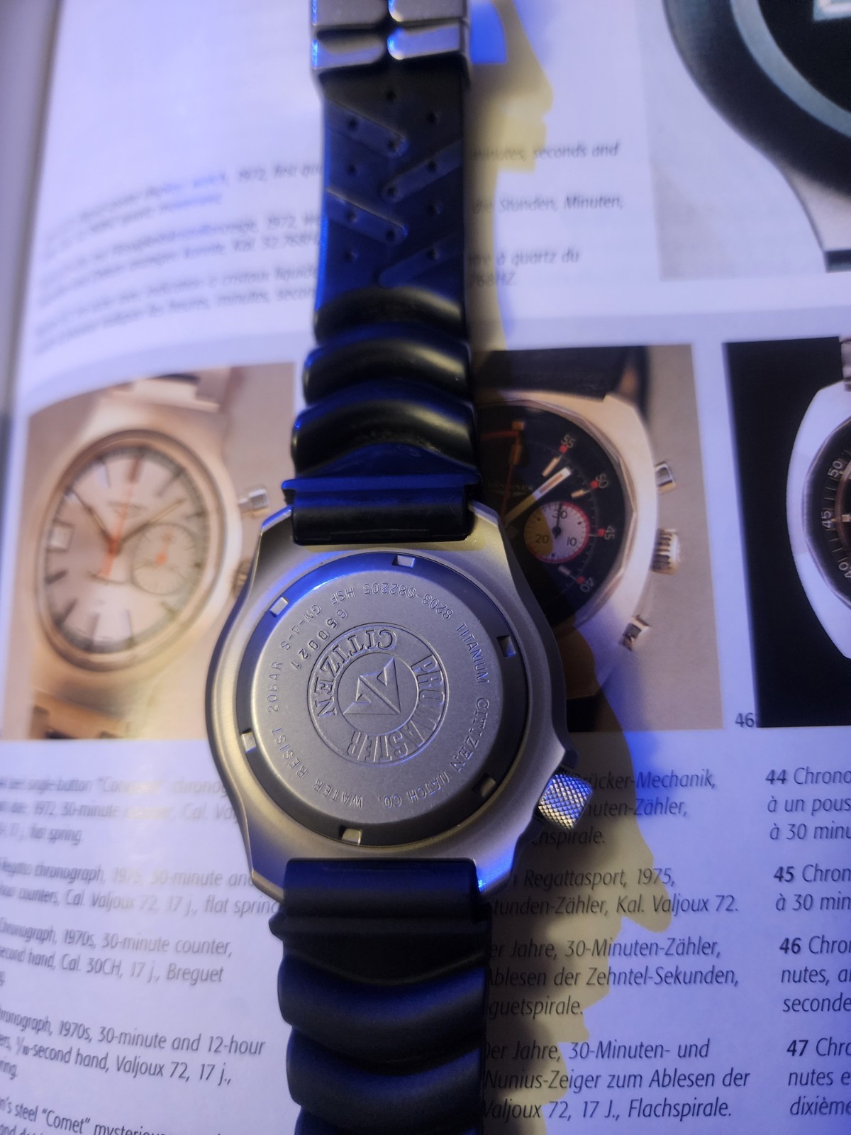 CITIZEN  PROMASTER AUTOMATIC  DIVER  TITANIUM WAT… - image 2