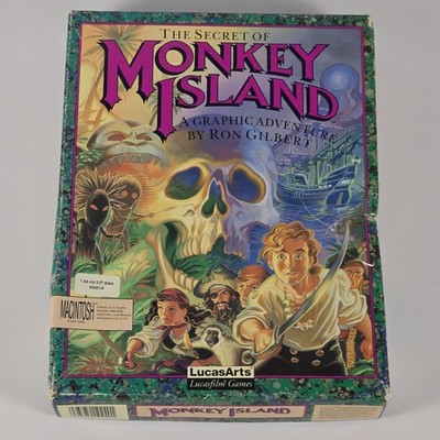 The Secret of Monkey Island (PC, IBM 3.5 ) LUCASFILM Game