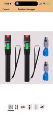2PCS Fiber Visual Fault Locator 50mW Kit, Included FC to LC Adapter,VFL Fiber...