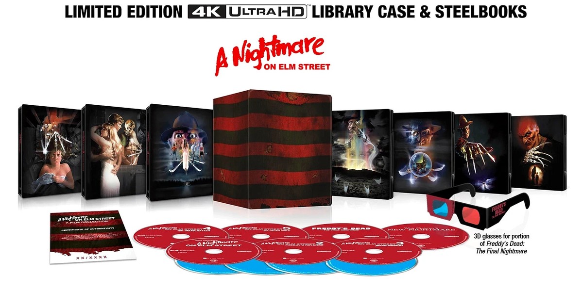 A Nightmare on Elm Street 7-Film Collection 4K Limited