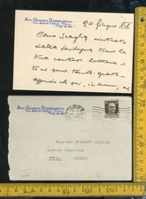 Autografo Giorgio Bardanzellu Luras Sassari Militare Medaglia d'Argento Politico