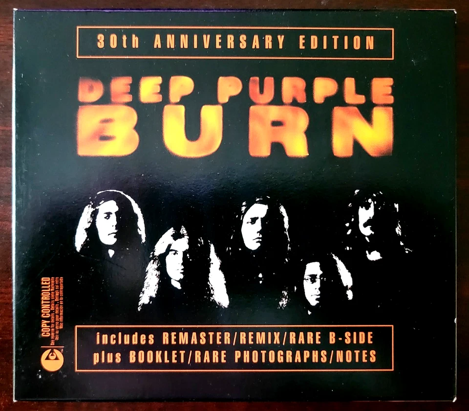 Deep Purple - BURN 30th Anniversary Edition  Hard Rock Bluesrock Mint Germany CD - Image 2 of 4