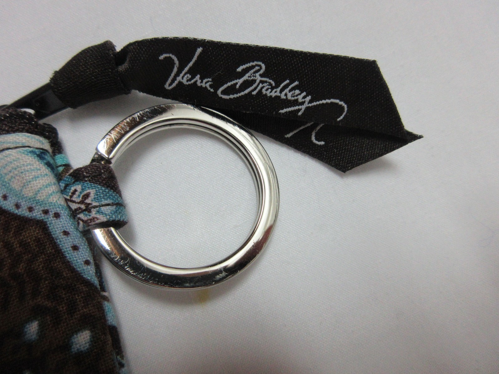 Vera Bradley JAVA BLUE Zip ID Case - Change Walle… - image 2