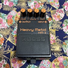 Boss HM-2 Heavy Metal Distortion Guitar Effect Pedal Made in Japan