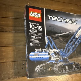 LEGO Technic 42042 Crawler Crane Complete Set 1401 Pieces Power Functions