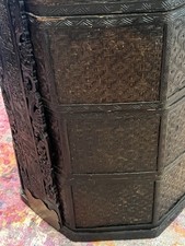 Antique Chinese 3-Tier Stacking Wedding Basket