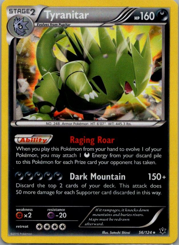 Tyranitar - 56/124 (Cosmos Holo) 056/124 Promo Miscellaneous Cards & Products NM