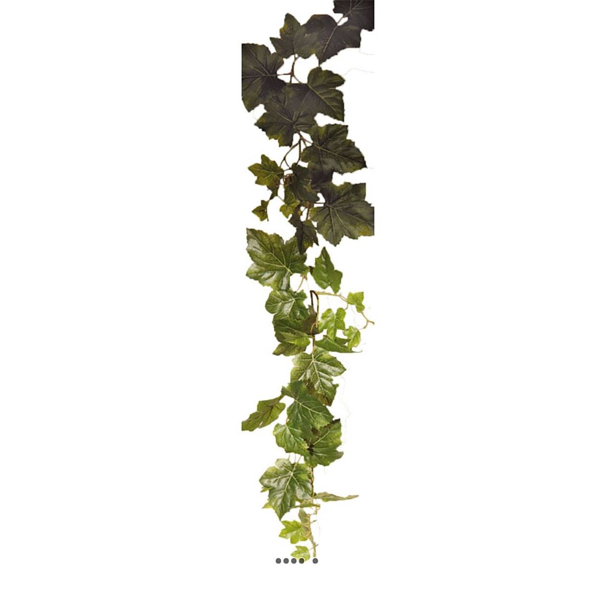 Guirlande de vigne artificielle de 160 cm pour habiller une pergola