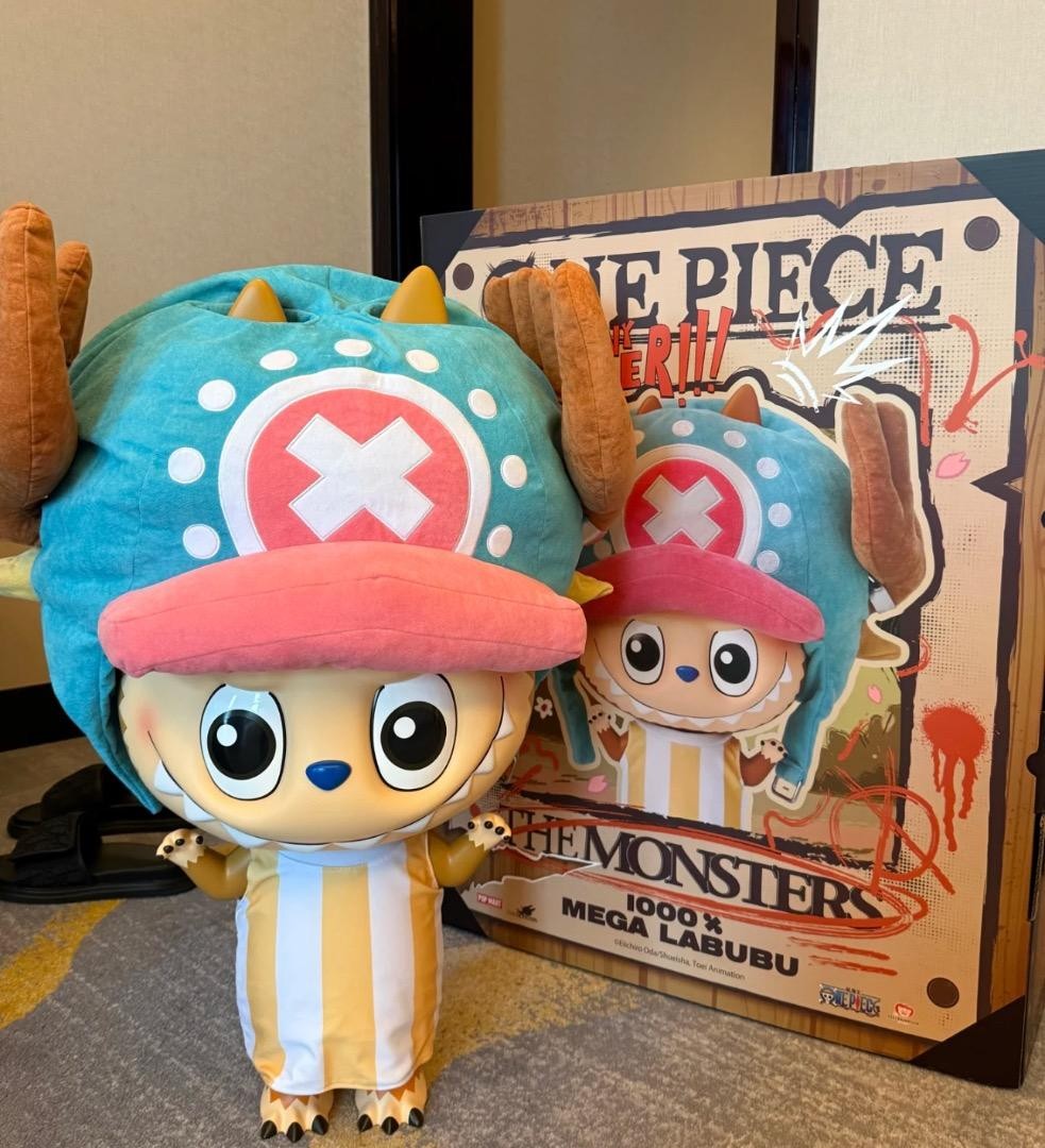 New POPMART MEGA LABUBU Tony Tony Chopper 1000%