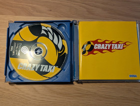 Crazy Taxi Dreamcast Game Manual Included