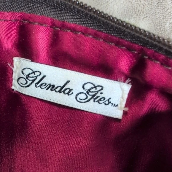 Glenda Gies Y2K Floral Patterned Tapestry Clutch Rare - Image 2 of 4