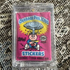 Kosz na śmieci dla dzieci seria 1 nieotwarty zapieczętowany pakiet 1985 Vintage świetny stan