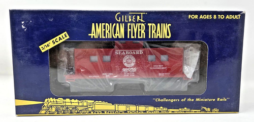 American Flyer #6-48724 Seaboard Air Line Caboose interior iluminado calibre S NUEVO | Zustand: New