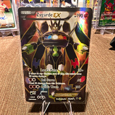 Zygarde EX 54/124 XY Ultra Rare Holo 190 HP English Pokemon TCG 2016