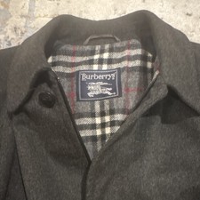 Burberrys Men's Vintage Size 44 Lana Wool bomber jacket. Incredible condition.