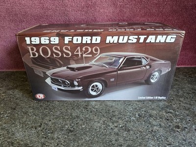 ACME 1969 Mustang Boss 429 ''ROYAL MAROON'' LE of 435 1:18 NEW / L@@K!