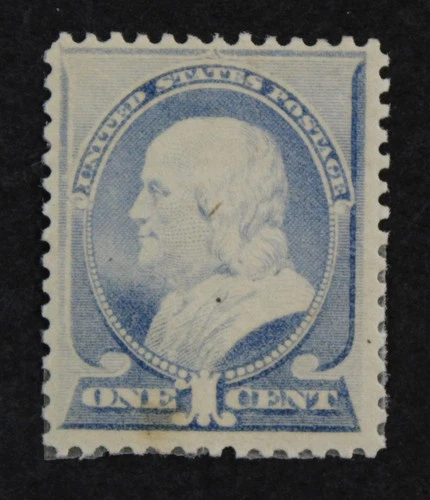 CKStamps: US Stamps Collection Scott#212 1c Franklin Mint HR OG