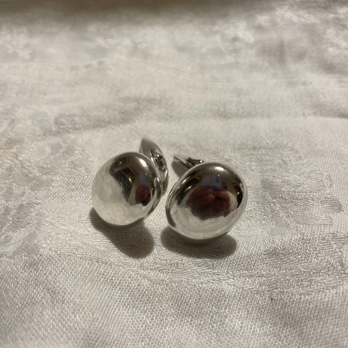 Pince à Cravate Homme Georg Jensen Danemark En Argent Sterling 925 - 5,5 Cm - Très Bon état