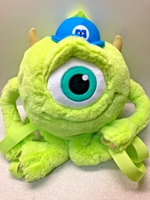 Tokyo Disney  Resort Monsters, Inc. Plush Backpack Mike Japan
