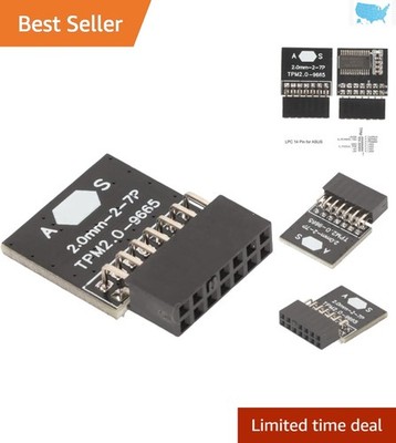 14 Pin TPM 2.0 Security Module for ASUS Motherboards - Ultimate Data Protection