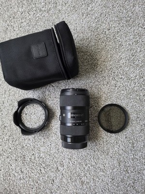  Sigma 18-35mm F1.8 DC HSM Art Lens for Canon EF ø72 Bundle w/ Zomei ND Filter