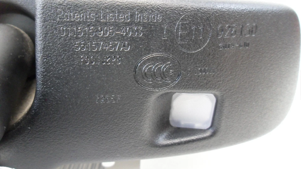 Espejo retrovisor interior Dodge Grand Caravan 2010-2017 usado 55157457AD OEM Foto 3 de 4