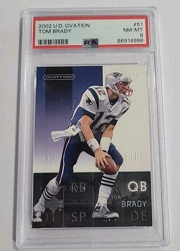 2002 Upper Deck Ovation - Tom Brady #51