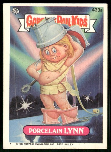 Porcelain LYNN #433a 1987 Garbage Pail Kids card