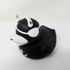 Pirate Devil Duckie Accoutrements 2004 4" Evil Rubber Duck Ducky Collectible