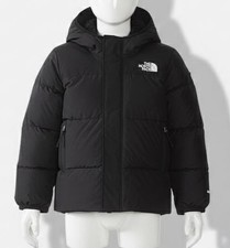 The North Face Unisex Kids Black Down Hooded Warm Winter Jacket Coat Size 6