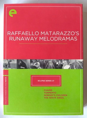 Eclipse Series 27: Raffaello Matarazzo's Runaway Melodramas, 4-Disc DVD Set