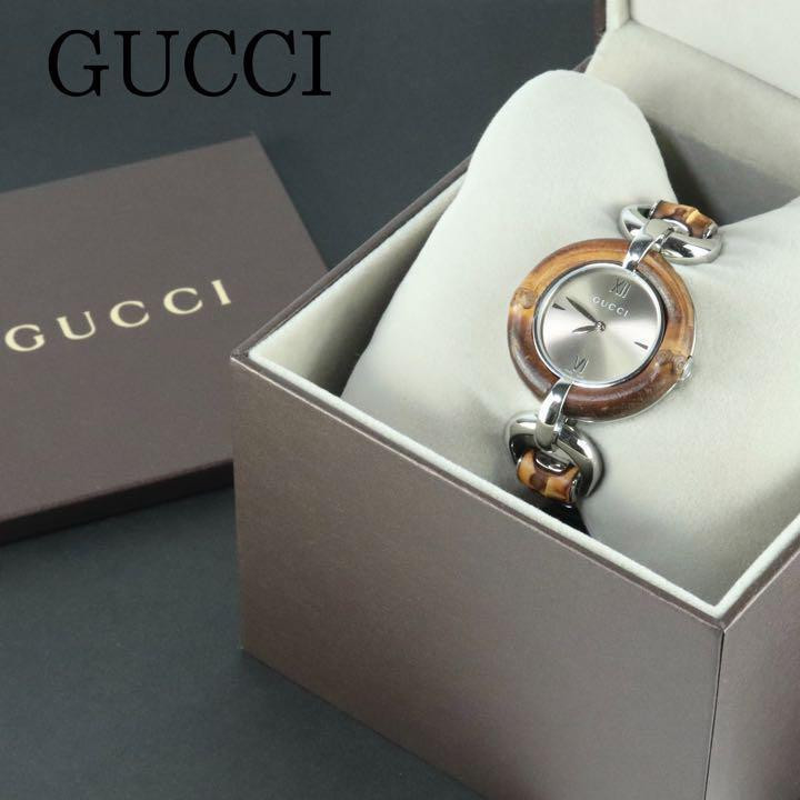 Gucci 5500 Analog Quartz Women Rare Bamboo Watch Watch Gucci 5500 Analog Quartz Women Rare Bamboo Watch Watch