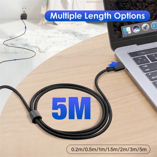 1-5M USB A to USB C Cable Type C Super Fast Charging Charger Cord iPhone 15 Pro - Picture 9 of 17