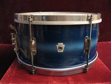 1941 VTG Beauty WFL-Ludwig Streamlined Swing Special 7X14 Blue Duco Snare Drum