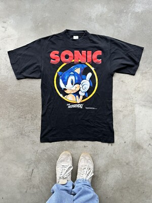 91' Sonic The Hedgehog Vintage T-shirt video game Movie | eBay