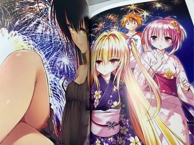Clear Case+LTD Momo TarotCard+1 To Love ru Darkness Art Book Harem