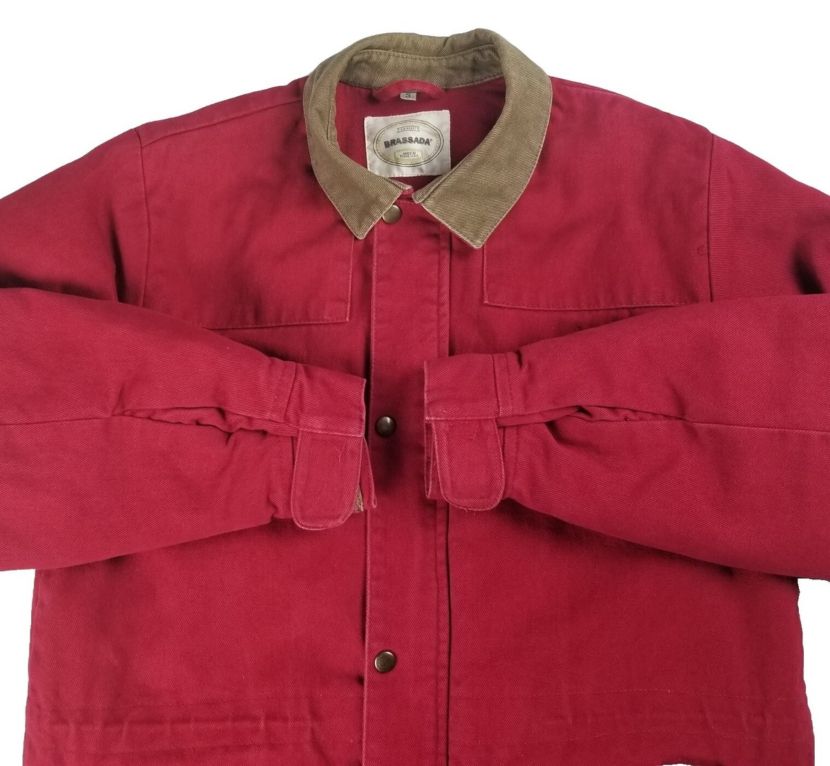 BRASSADA Stockman Western Barn Jacket Mens Small Chore Coat USA 