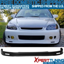 Fits 99-00 Honda Civic JDM Mugen Style Front Bumper Lip Spoiler Guard - PP