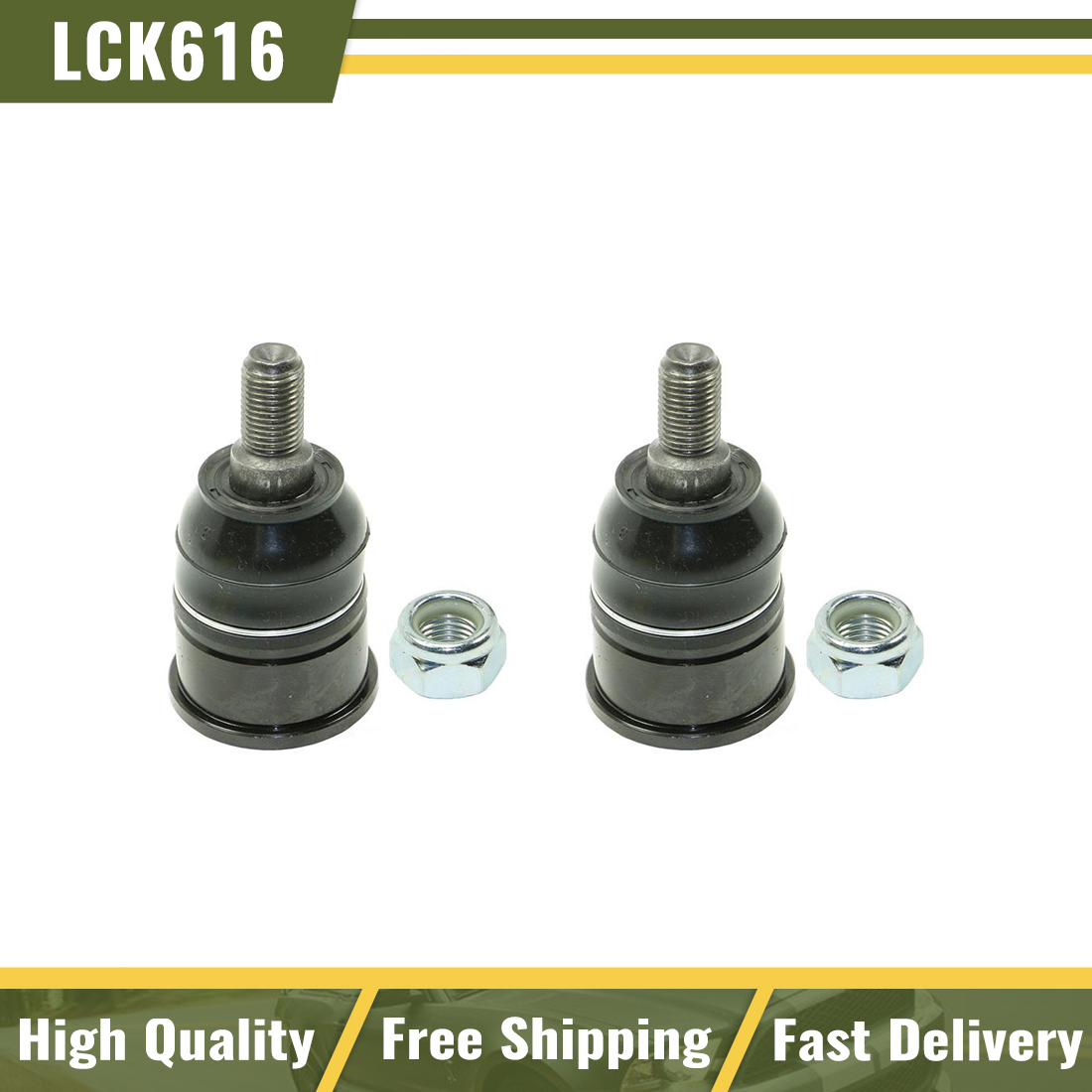 K500215 Front Lower Ball Joint Pair 2pc Set for 97-01 Honda